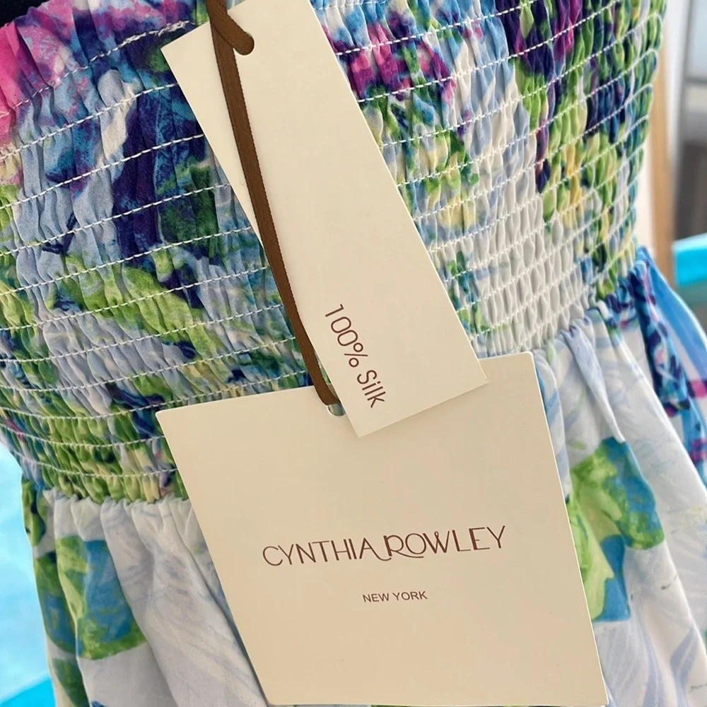 Brand new summer dress, 100% silk - Cynthia Rowley - Picture 3 of 8